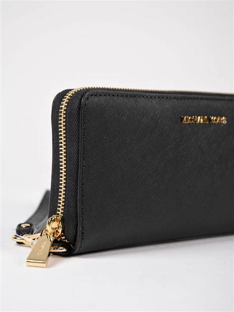 michael kors signature continental wallet black|Michael Kors continental wallet outlet.